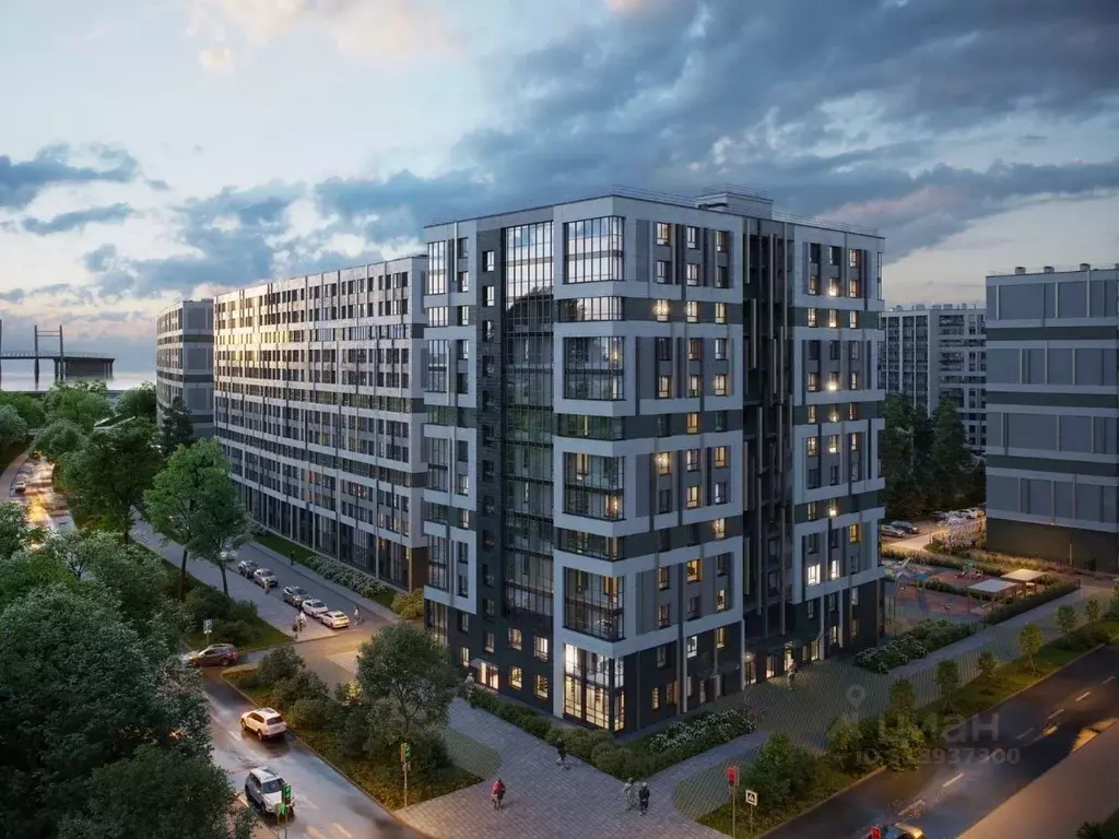 Студия Санкт-Петербург бул. Головнина, 6к1 (32.4 м) - Фото 1
