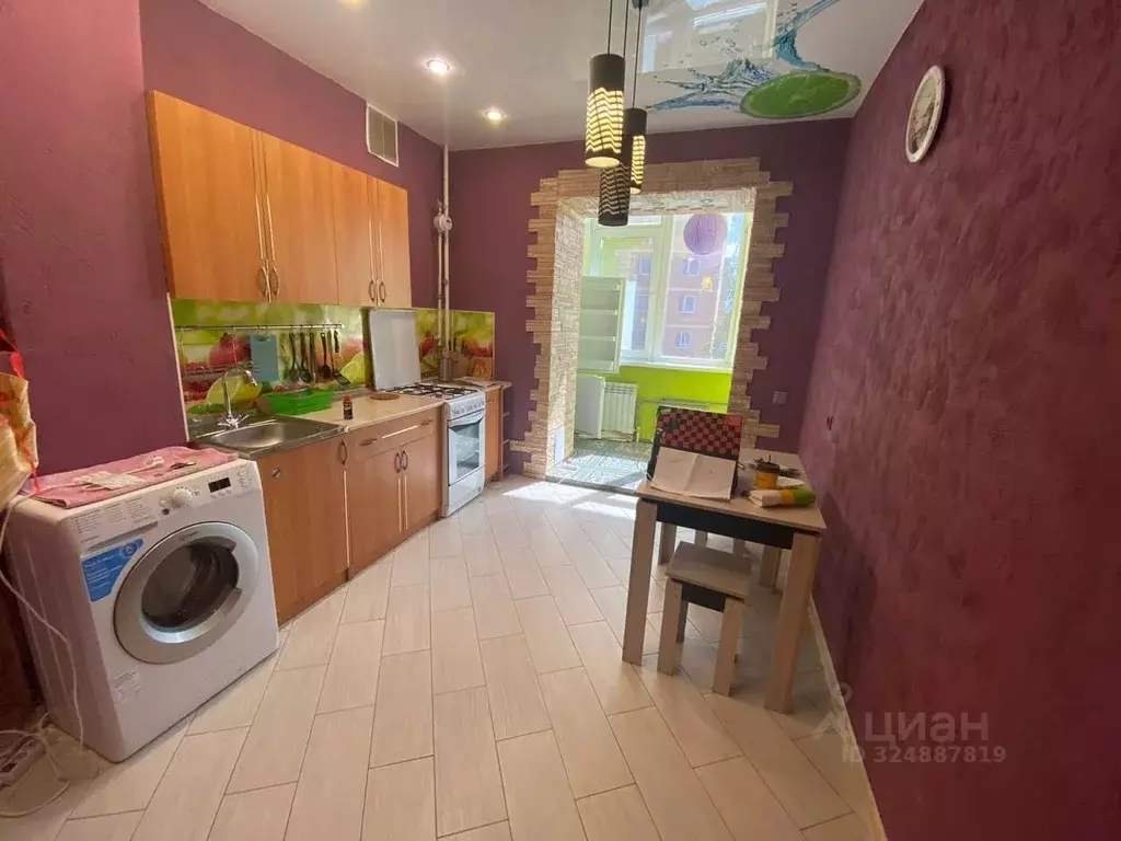 1-к кв. Татарстан, Казань ул. Симонова, 14/41 (45.0 м) - Фото 1