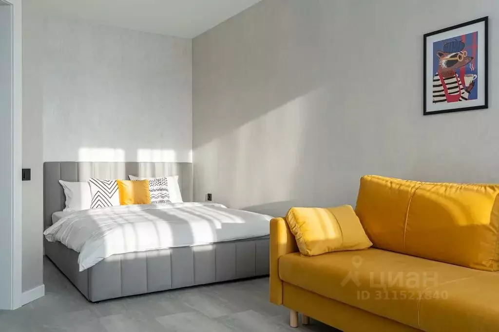 1-к кв. Татарстан, Казань ул. Четаева, 43А (39.0 м) - Фото 1