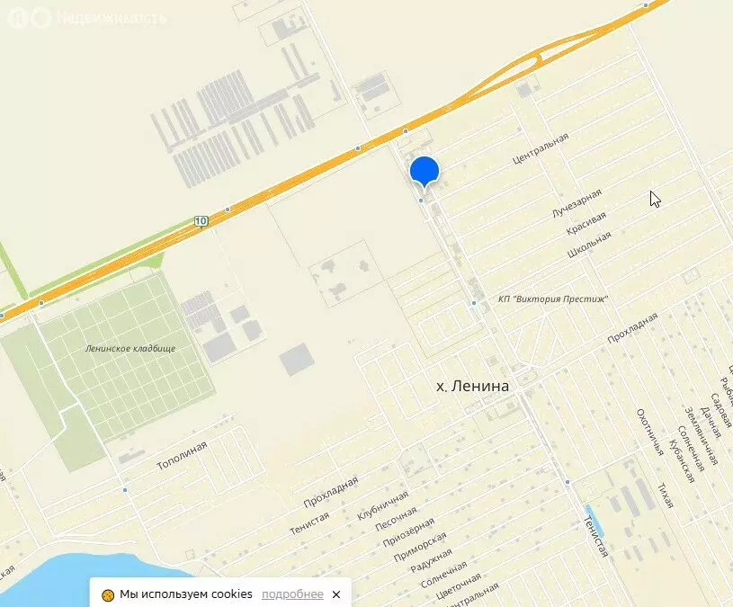 Участок в хутор Ленина, улица Ленина, 14 (8.28 м) - Фото 2