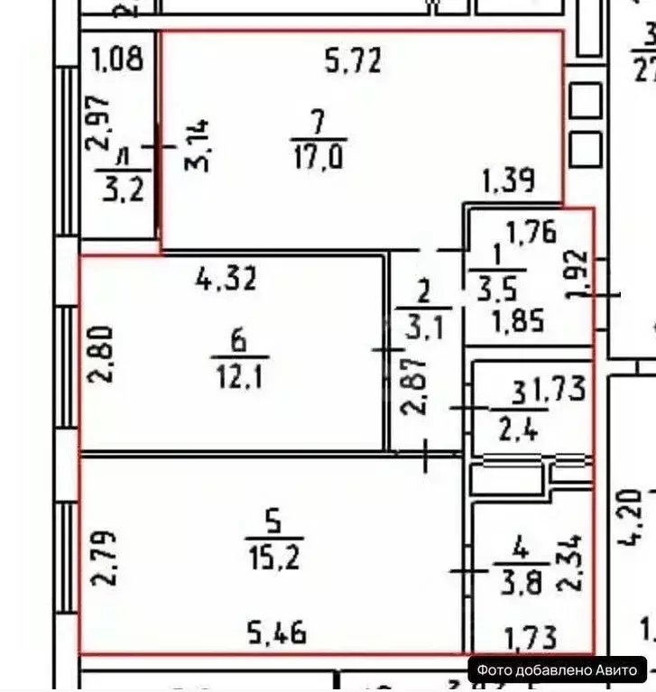 2-к кв. Удмуртия, Ижевск ул. Цветочная, 12к2 (57.1 м) - Фото 2