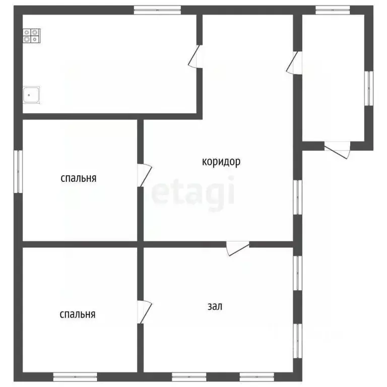 Дом в Саратовская область, Романовка рп ул. Ленина, 31 (56 м) - Фото 0