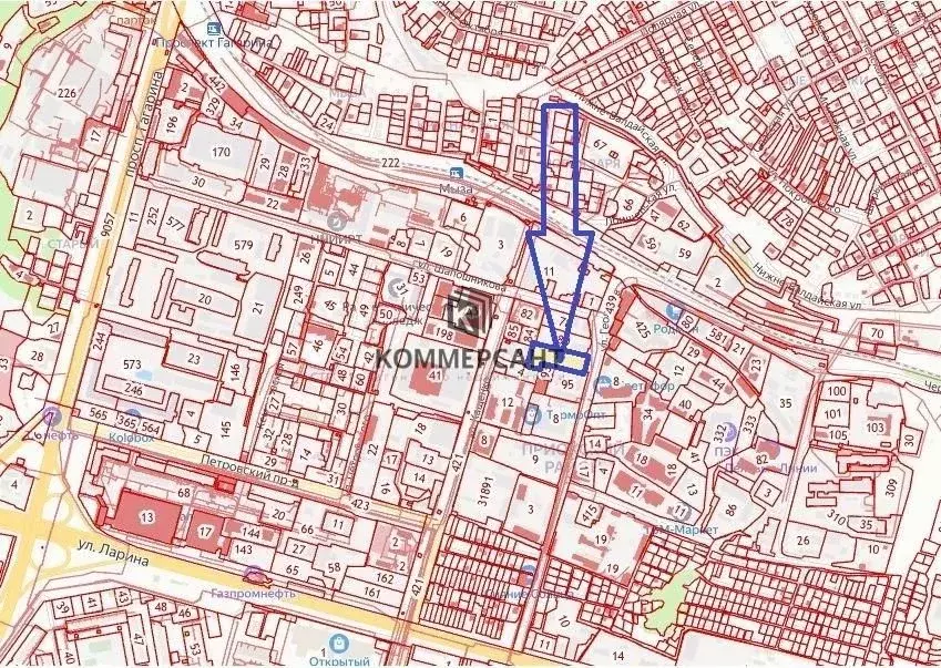 Участок в Нижегородская область, Нижний Новгород ул. Шапошникова, 18 ... - Фото 1
