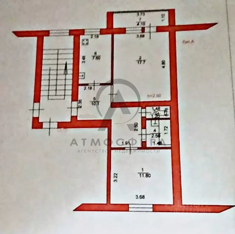 2-к кв. Краснодарский край, Апшеронск ул. Ворошилова (50.9 м) - Фото 2