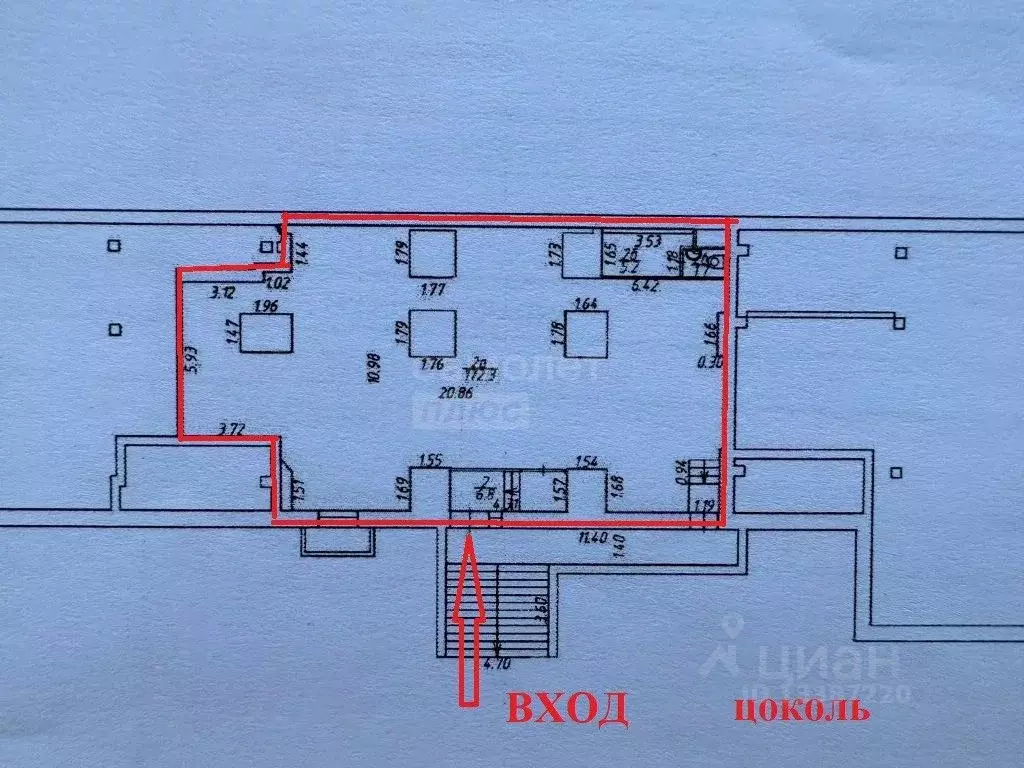 Торговая площадь в Удмуртия, Ижевск Восточная ул., 32 (186 м) - Фото 1