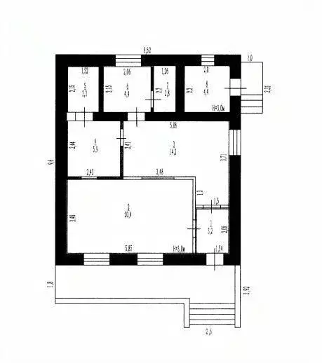 Помещение свободного назначения в Тамбовская область, Сосновский ... - Фото 0