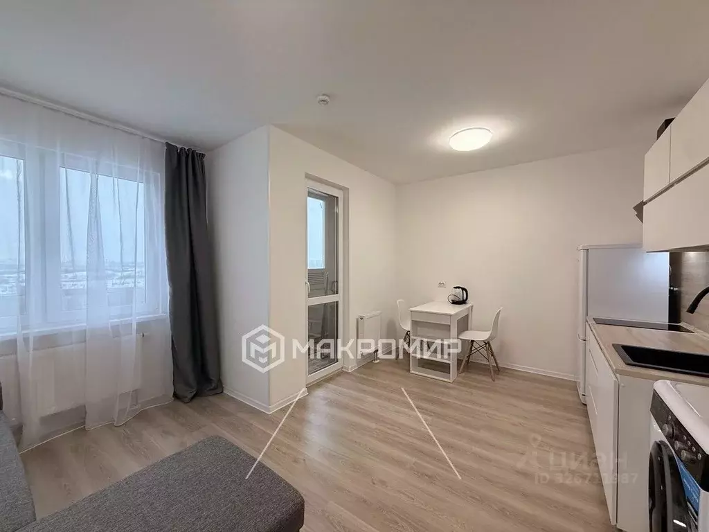 Студия Санкт-Петербург ул. Чарушинская, 32 (23.0 м) - Фото 2