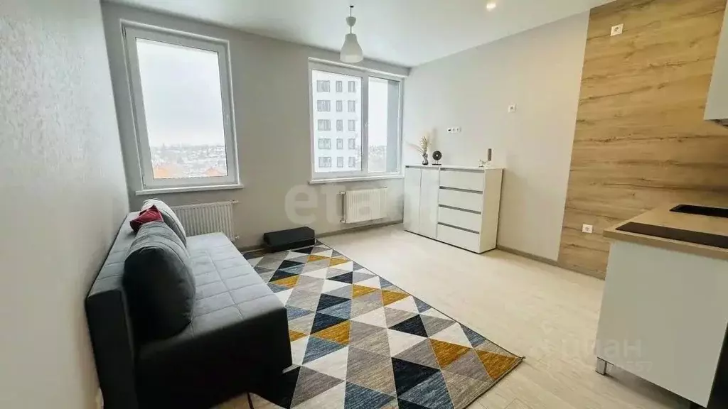 Студия Тульская область, Тула ул. Чмутова, 158к3 (23.0 м) - Фото 1