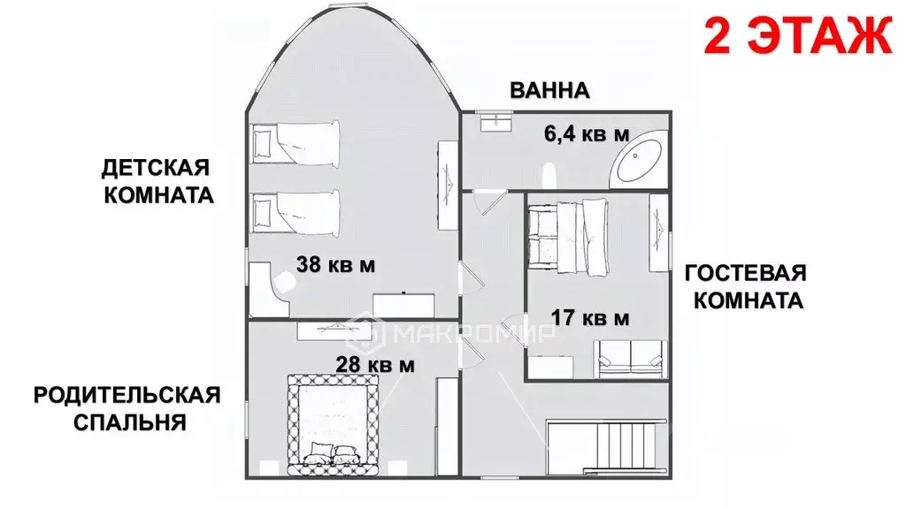 Коттедж в Челябинская область, Еткульский муниципальный округ, д. ... - Фото 2