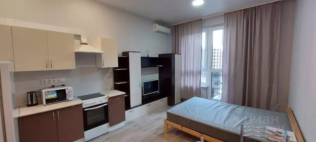 Студия Москва Красноказарменная ул., 14Ак2 (26.2 м) - Фото 1