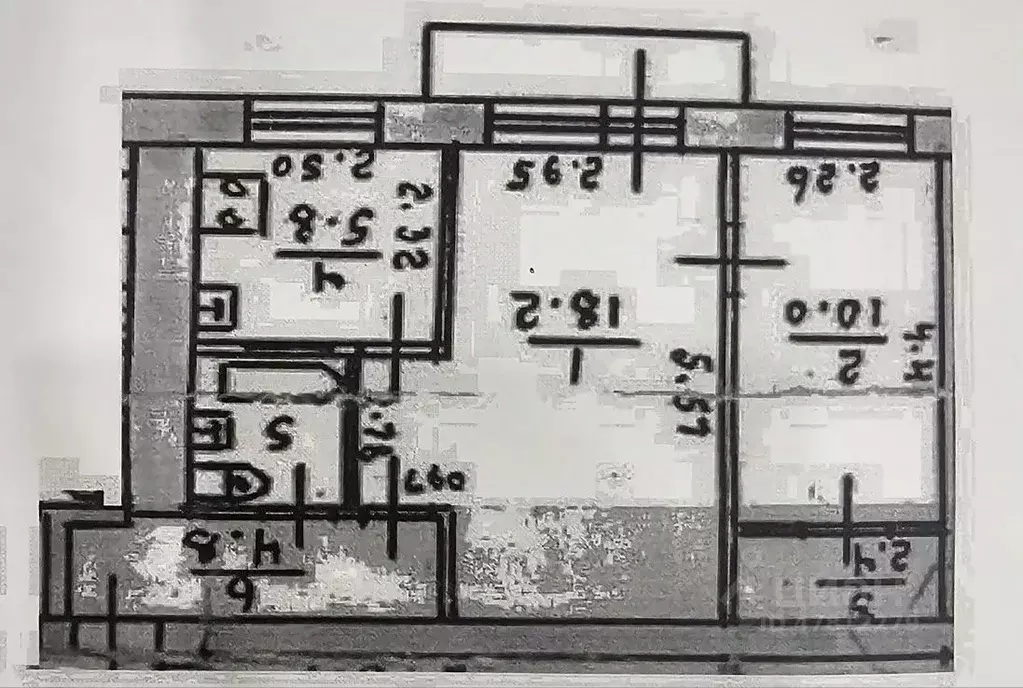 2-к кв. Московская область, Ступино ул. Горького, 17 (44.0 м) - Фото 2