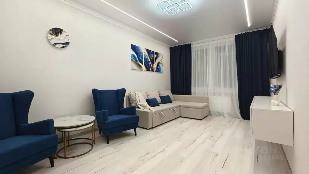 2-к кв. Татарстан, Казань ул. Рашида Нежметдинова, 11к2 (55.0 м) - Фото 2