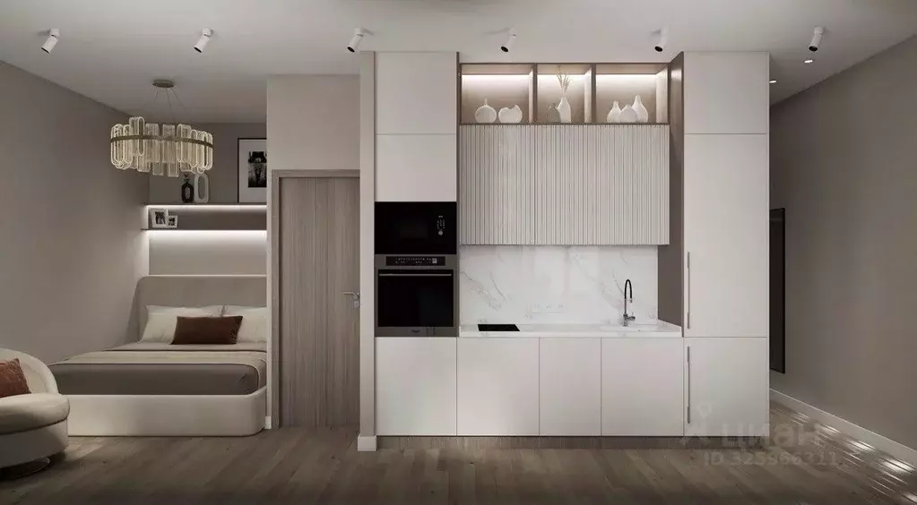 Студия Москва Новослободская ул., 62К15 (25.0 м) - Фото 1