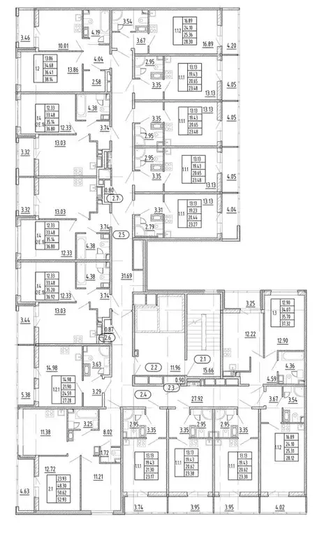 1-к кв. Санкт-Петербург аллея Арцеуловская, 9 (35.16 м) - Фото 2