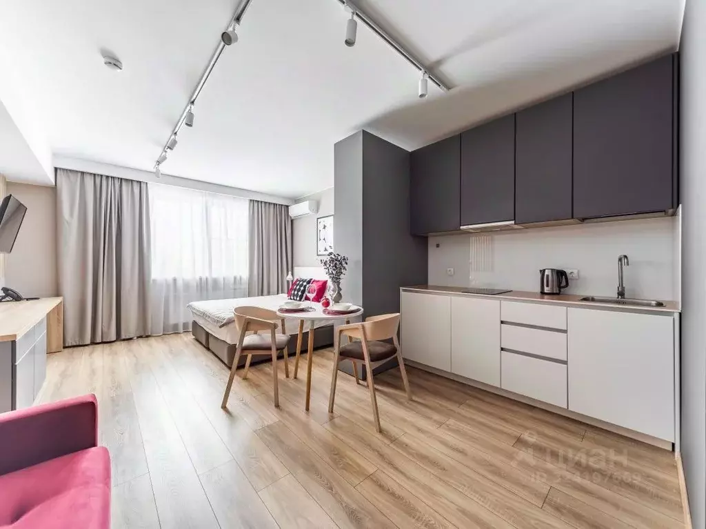 Студия Санкт-Петербург Заозерная ул., 3к3 (33.1 м) - Фото 0