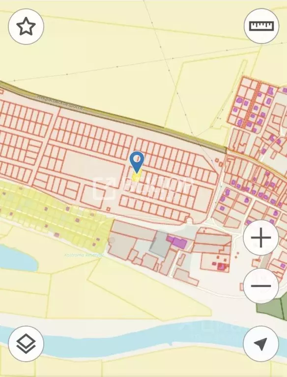 Участок в Костромская область, Костромской район, Шунгенское с/пос, д. ... - Фото 2