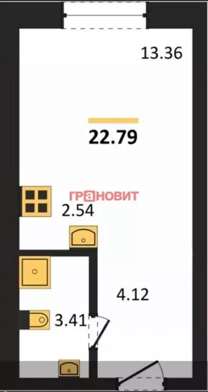 Офис в Новосибирская область, Новосибирск ул. Кирова, 113/2 (23 м) - Фото 1
