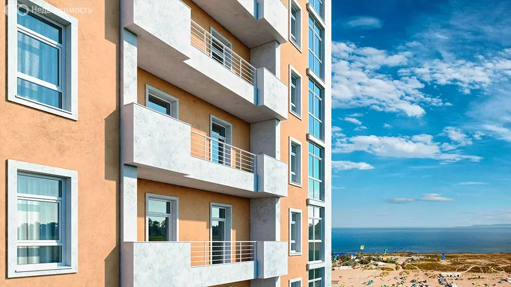 Квартира-студия: Анапа, Пионерский проспект, 57к3 (30 м) - Фото 1