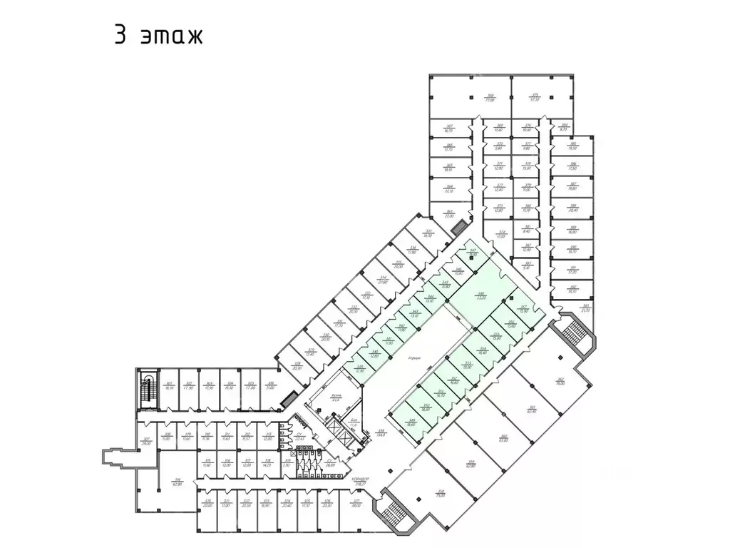 Офис в Санкт-Петербург Домостроительная ул., 16 (306 м) - Фото 1