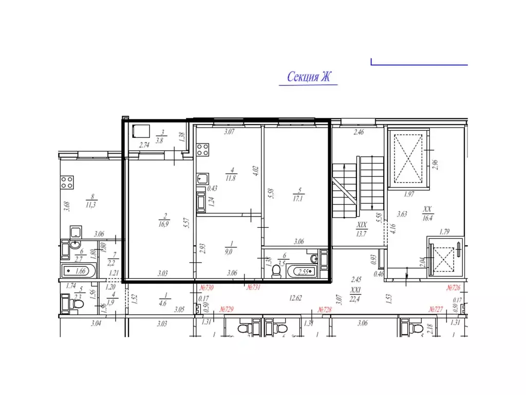 Продаётся 2-к квартира, 58.3 м - Фото 0