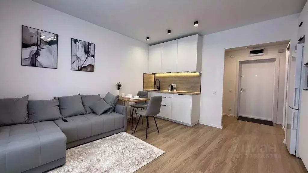 Студия Москва ул. Большое Понизовье, 8 (25.1 м) - Фото 2