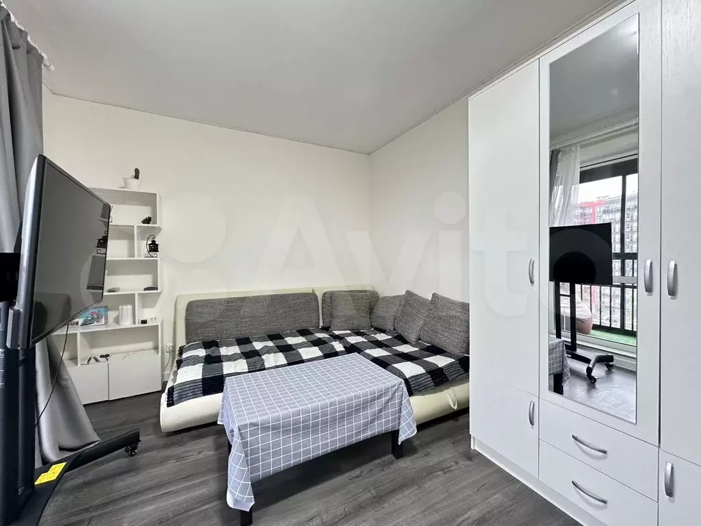 Квартира-студия, 24 м, 7/15 эт. - Фото 1