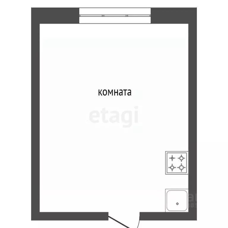 Комната Красноярский край, Красноярск ул. Кутузова, 19 (9.8 м) - Фото 2