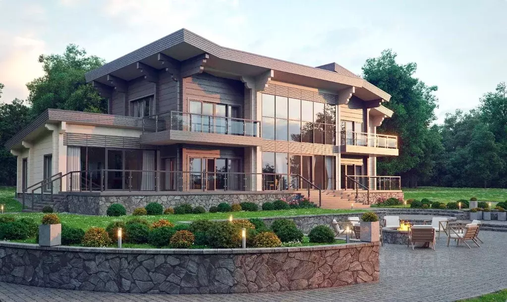 Коттедж в Ленинградская область, Всеволожский район, Куйвозовское ... - Фото 1