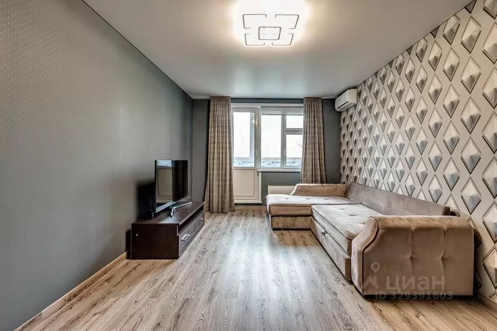 Квартира, 1 комната, 37.5 м - Фото 1