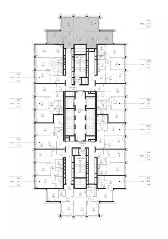 3-комнатная квартира: Москва, Верейская улица, 29с32А (82.8 м) - Фото 1