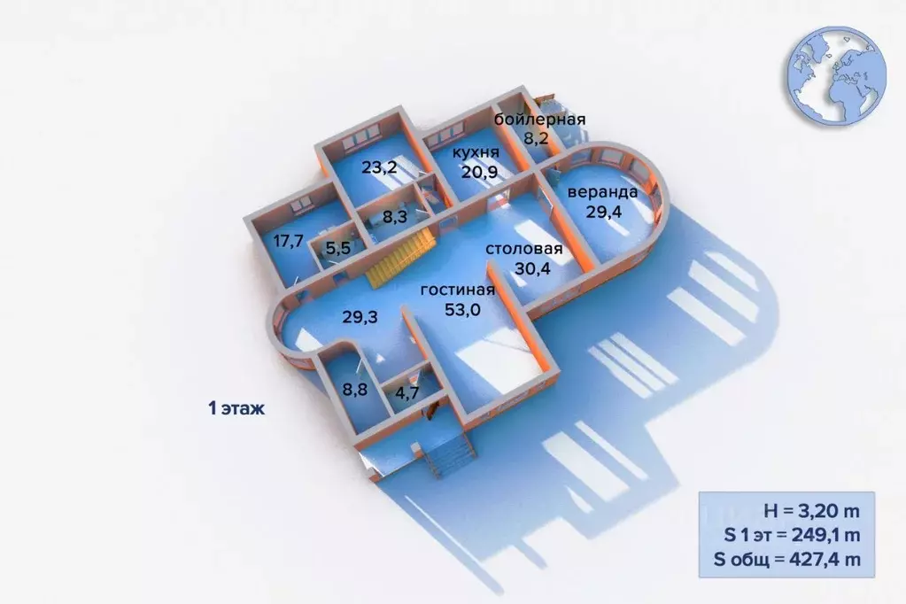 Дом в Ленинградская область, Всеволожский район, Бугровское городское ... - Фото 2
