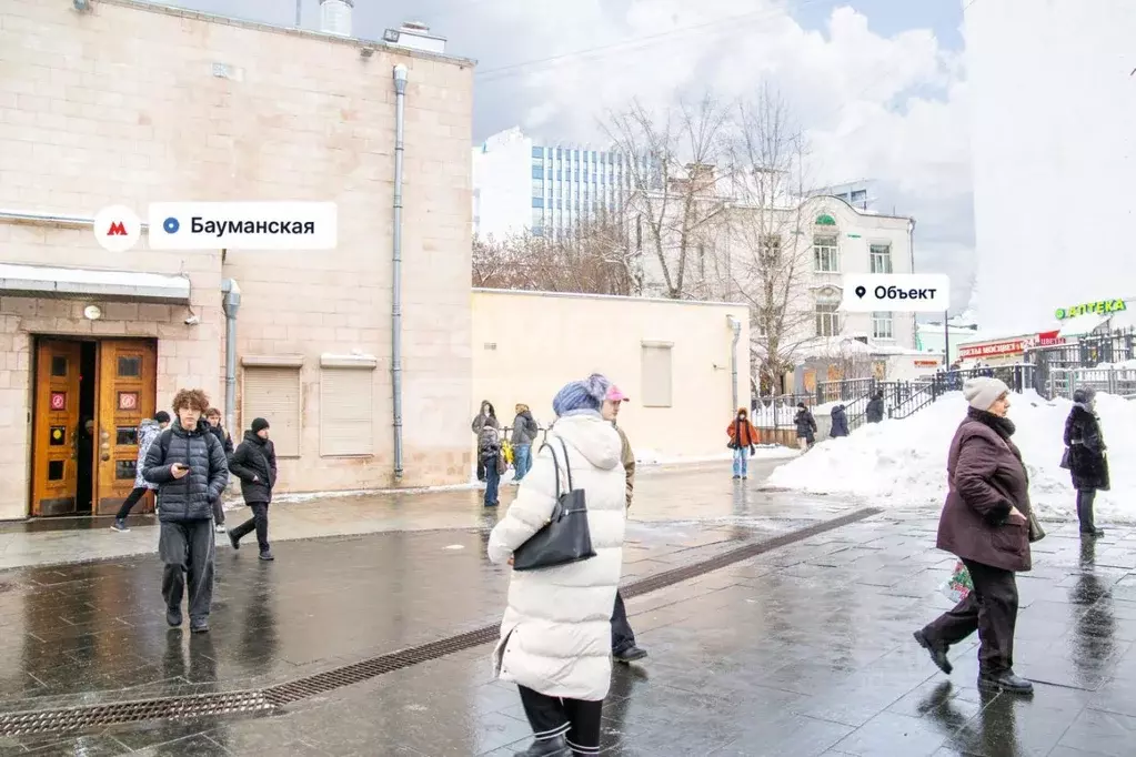 Торговая площадь в Москва Бауманская ул., 33/2С3 (19 м) - Фото 1