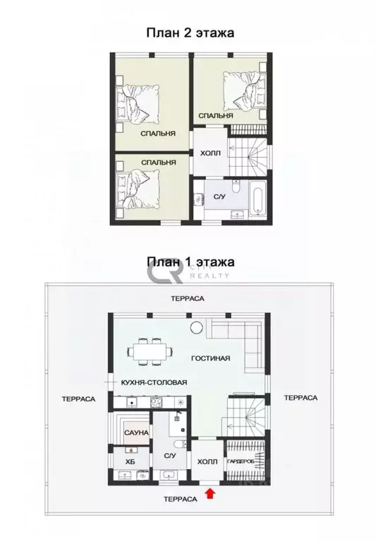 Коттедж в Ленинградская область, Выборгский район, Первомайское с/пос, ... - Фото 2