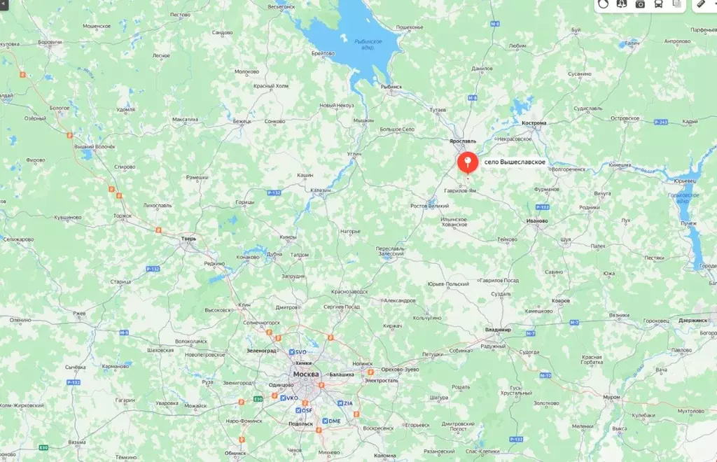 Участок в Ярославская область, Гаврилов-Ямский муниципальный округ, с. ... - Фото 2