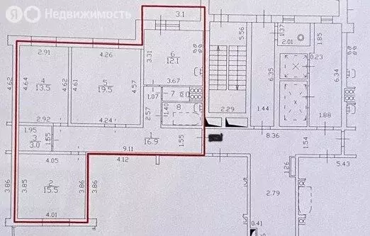 3-комнатная квартира: Санкт-Петербург, Ленинский проспект, 114 (86 м) - Фото 0