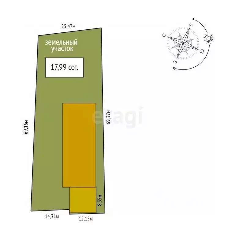 Склад в Амурская область, Шимановск ул. Плеханова, 10/23 (438 м) - Фото 2