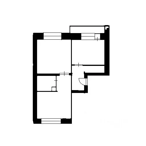 2-к кв. Санкт-Петербург ул. Адмирала Черокова, 22 (54.0 м) - Фото 2
