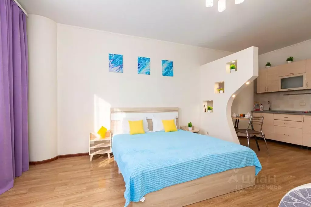 Студия Тюменская область, Тюмень ул. 50 лет ВЛКСМ, 13к2 (33.0 м) - Фото 1