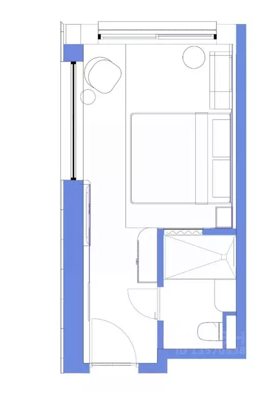Студия Ставропольский край, Пятигорск ул. Леваневского, 3Д (19.6 м) - Фото 0