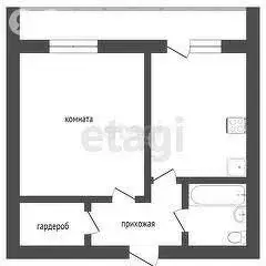 1-комнатная квартира: Чита, Хабаровская улица, 70 (45.2 м) - Фото 1