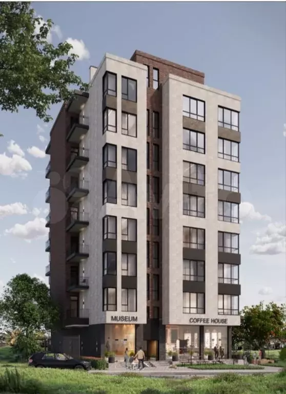 Квартира-студия, 27,4 м, 5/8 эт. - Фото 1