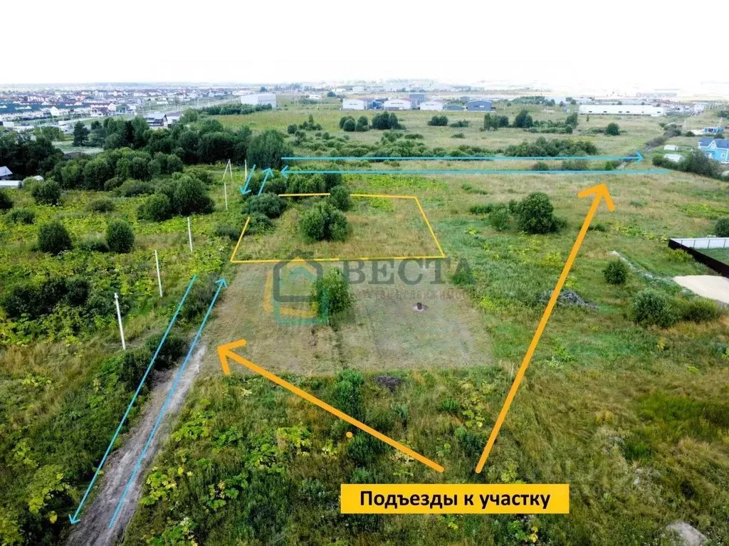 Участок в Ленинградская область, Тосненский район, Федоровское ... - Фото 1
