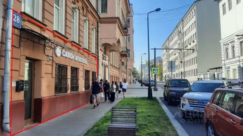 Помещение свободного назначения в Москва Новая Басманная ул., 28С1 ... - Фото 1