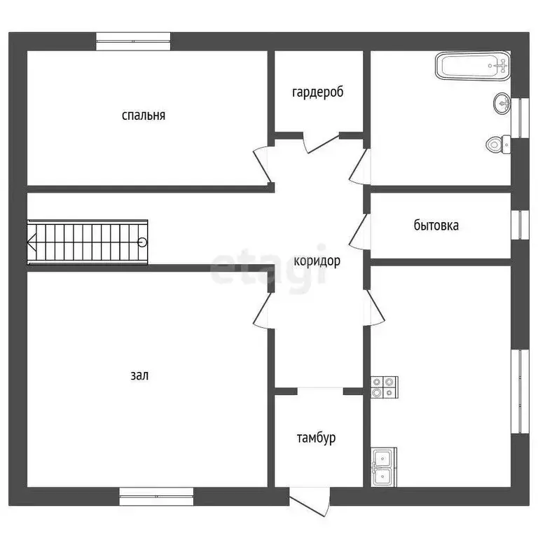 Дом в Тюменская область, Нижнетавдинский муниципальный округ, СНТ ... - Фото 1