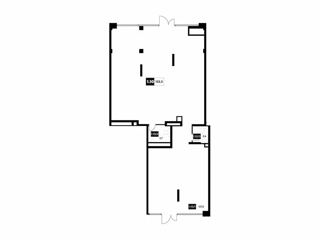 Офис (133.3 м) - Фото 1
