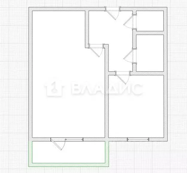 1-к кв. Пензенская область, Пенза ул. Ленина, 10А (35.8 м) - Фото 1