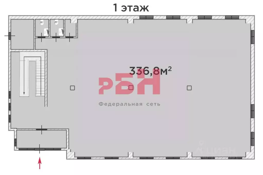 Помещение свободного назначения в Тюменская область, Тюмень ул. ... - Фото 2