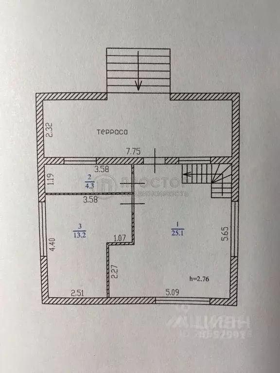 Дом в Москва д. Юдановка, 59Б (86 м) - Фото 2