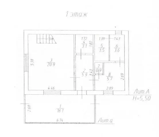 Дом в Омская область, Омск СНТ Опора ТСН, 382 (72 м) - Фото 1