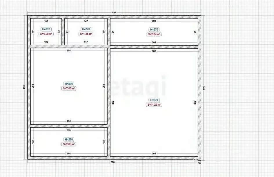 Дом в Ингушетия, Назрань ул. С.С. Комурзоева (180 м) - Фото 2